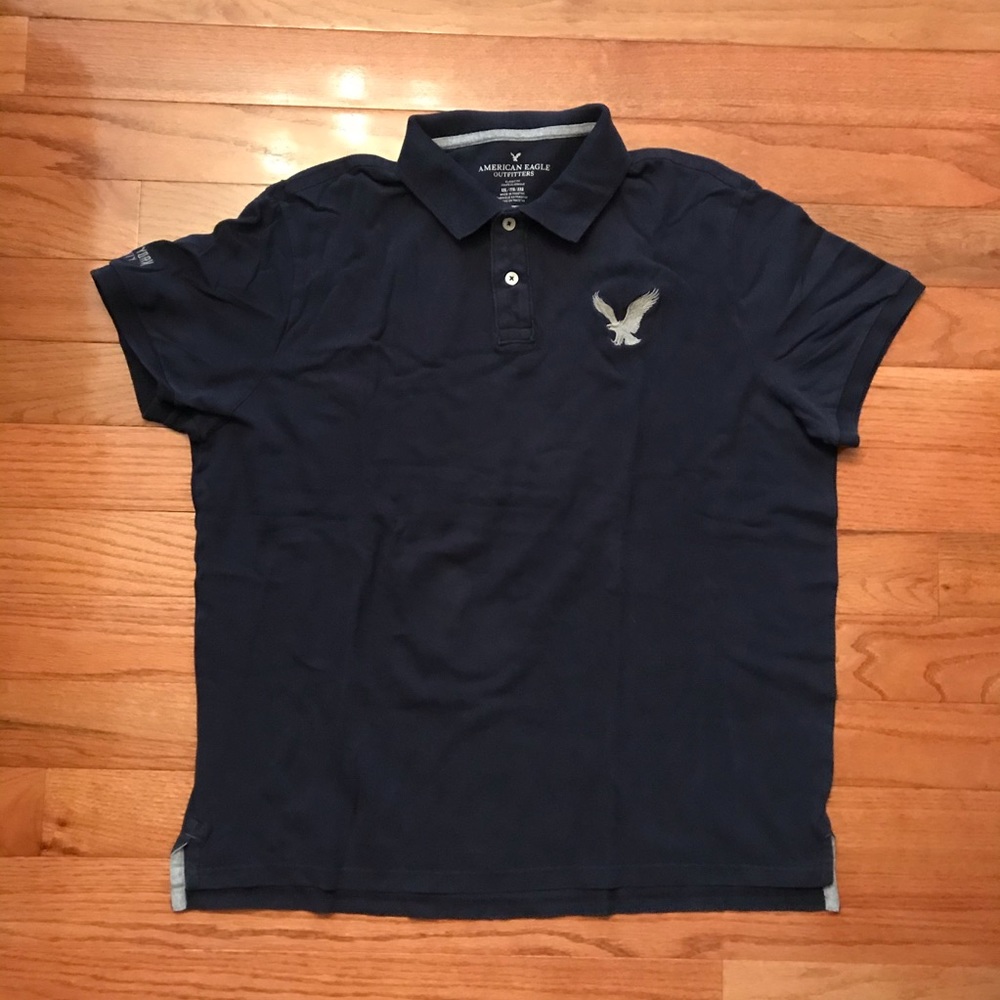 AE Navy Polo